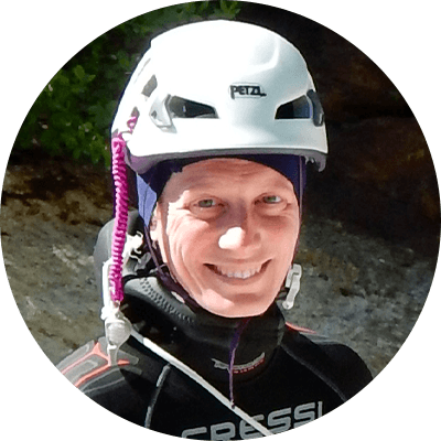 chiara vannucci, guida canyoning